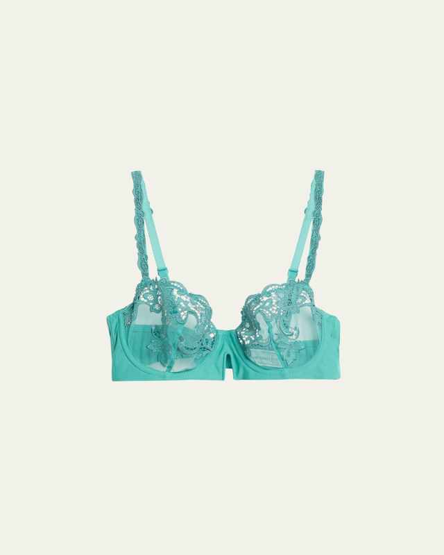 Saga Non-Padded Lace Demi Bra